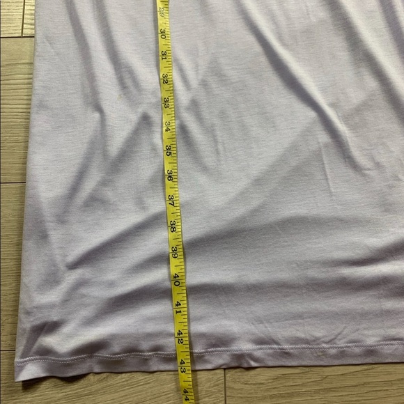 Acne Studio Kaci Tencel Lavender Purple Sleeveless Layered Dress - Picture 9 of 11